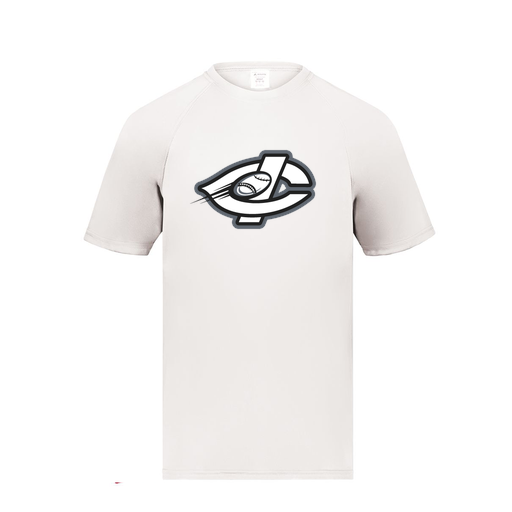 [2790.005.S-LOGO1] Men's Smooth Sport T-Shirt (Adult S, White, Logo 1)