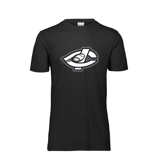 [FTSCUBBK-AS-LOGO1] Decker Men's Tri-Blend T-Shirt - Short Sleeve (Adult S, Black, Logo 1)