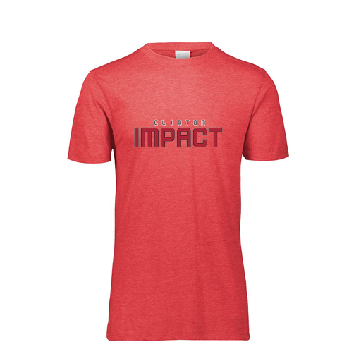 [FTSCUBRD-AS-LOGO2] Decker Men's Tri-Blend T-Shirt - Short Sleeve (Adult S, Red, Logo 2)