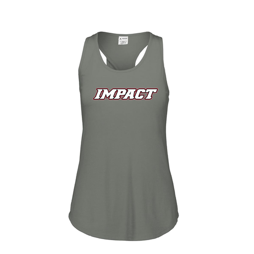 [3078.013.S-LOGO3] Ladies Tri Blend Tank Top (Female Adult S, Gray, Logo 3)