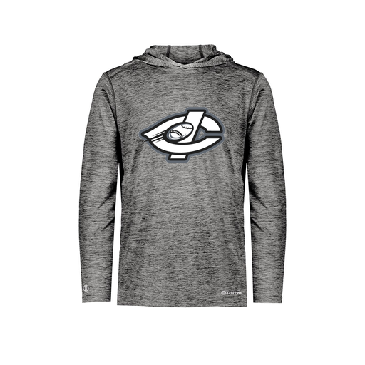 [FOLHCGBK-AS-LOGO1] Decker Men's Charge Hoodie (Adult S, Black, Logo 1)