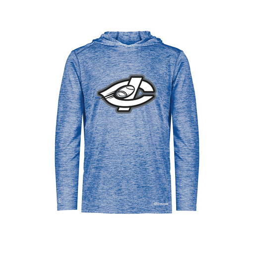 [FOLHCGRY-AS-LOGO1] Decker Men's Charge Hoodie (Adult S, Royal, Logo 1)