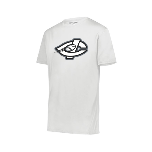 [222818.005.S-LOGO1] Men's Movement Dri Fit Shirt (Adult S, White, Logo 1)