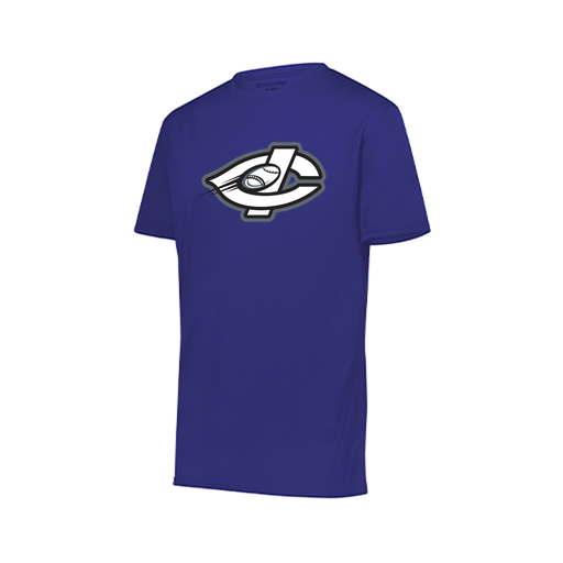 [222818.747.S-LOGO1] Men's Movement Dri Fit Shirt (Adult S, Purple, Logo 1)