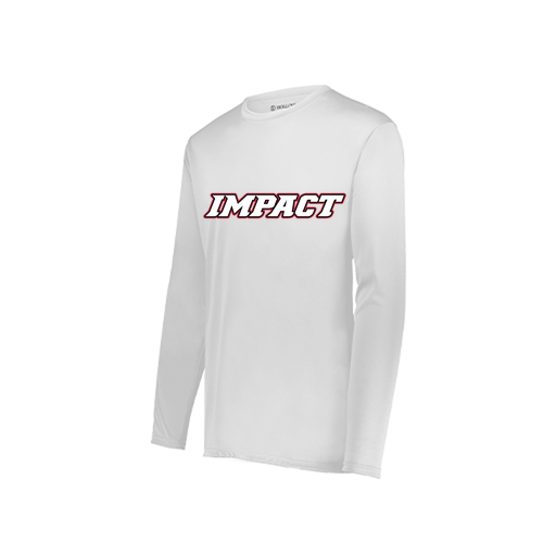 [222822.005.XS-LOGO3] Men's LS Smooth Sport Shirt (Adult XS, White, Logo 3)