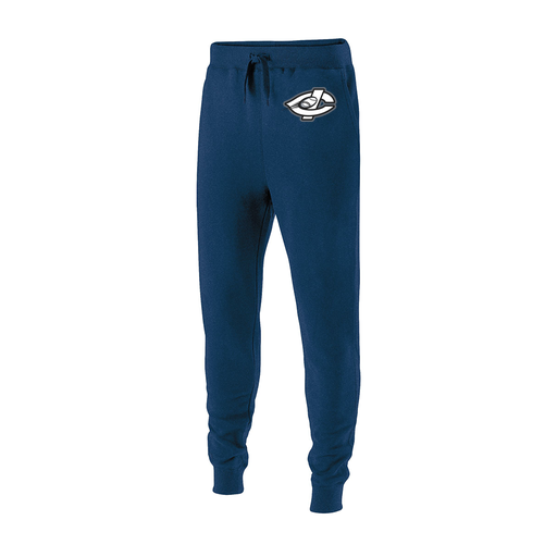 [229548.065.XS-LOGO1] Men's 60/40 Fleece Jogger (Adult XS, Navy, Logo 1)