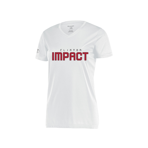 [222820.005.S-LOGO2] Ladies Movement Dri Fit Shirt (Female Adult S, White, Logo 2)