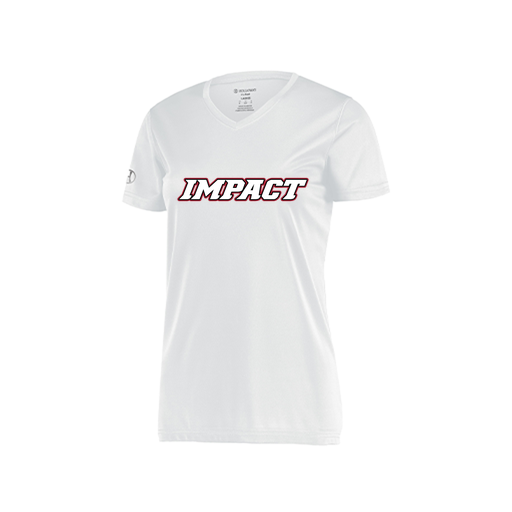 [222820.005.S-LOGO3] Ladies Movement Dri Fit Shirt (Female Adult S, White, Logo 3)