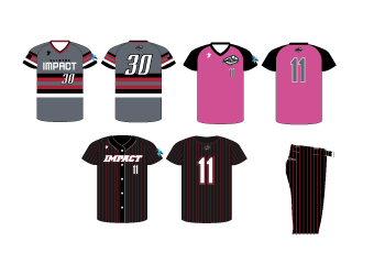 Clinton Impact Baseball - Uniform Package